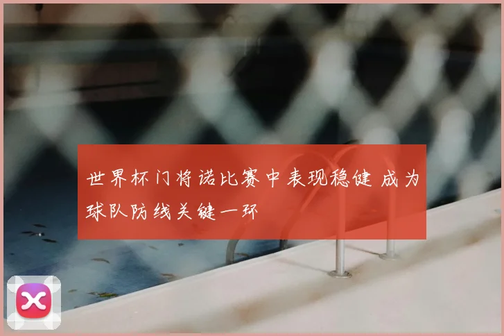 世界杯门将诺比赛中表现稳健 成为球队防线关键一环